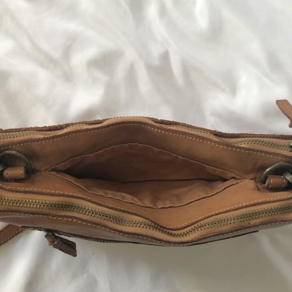 Costanza Rota Tan Woven Leather Cross Body - Picture 7 of 10